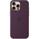 APPLE iPhone16 Pro Max Silicone Case with MagSafe - Plum