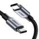 UGREEN USB-C to USB-C Alu Case with Braid 1m