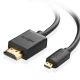 UGREEN Micro HDMI Male To HDMI Male Cable 3m