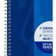 Oxford Collegeblock A5+ 80 Blatt kariert Rand Links