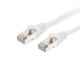 Equip Patchkabel Cat6A S/FTP 2xRJ45 1.00m weiß LSZH Polybeutel