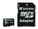 CARD Verbatim Premium - Flashhukommelseskort ( adapter inkluderet) - 64 GB - Class 10 - microSDXC UHS-I
