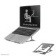 Laptop-Ständer - Grau. faltbar. 5KG NSLS085GREY Neomounts