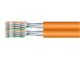 Equip Instal.Kab Cat7 S/FTP 1000.00m orange Dup LSZH