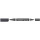 STAEDTLER Zweispitzmarker Lumocolor perm schwarz 10 Stück