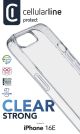 Cellularline Clear Strong Case fr Apple iPhone 16e