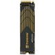TRANSCEND 2TB M.2 2280 PCIe Gen4x4 NVMe 3D TLC with Dram Graphene Heatsink