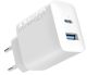 Anker 312 Charger 20W 1 x USB-C 1 x USB-A white