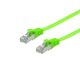 Equip Patchkabel Cat6A U/FTP 2xRJ45 1.00m grün Flach LSZH Polybeutel