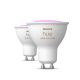 Philips Hue White & Color Ambiance GU10 Doppelpack 2x350lm