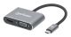 MANHATTAN USB-C auf HDMI & VGA 4in1 Konverter Power Delivery