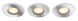 Philips Hue White Amb. Adore Einbausp rund silber 3x350lm DS