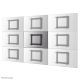 Neomounts WL95-800BL1 Push-to-Pop-Out Videowall-Wandhalterung für 42-70