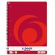 Herlitz Collegeblock A4 80 Bl kar Rand links