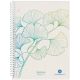 Herlitz Spiralblock A5 70 Bl. kariert GREENline Ginkgo