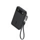 ANKER PowerBank 10.000mAh 22.5W 2x USB-C 1x USB-A inkl. Display und Lanyard schwarz