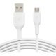 Belkin Micro-USB/USB-A Kabel PVC, 1m, weiß