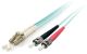 Equip LWL Patchkabel LC->ST 3.00m Multimode Duplex OM3 turq Polybeutel