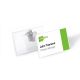DURABLE Namensschild m Kombiklemme 50er Pck transparent
