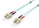 Equip LWL Patchkabel SC/SC 50/125u OM3 1.00m türk. Polybeutel