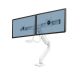 Fellowes EPPA CROSSBAR Monitorarm doppelt Weiss