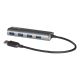 i-tec External Hub Metal Charging U3HUB448 Eingang USB 3.0 Ausgang USB 3.0