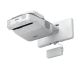 EPSON (1280x800) EB-695Wi Ultrakurzdistanz-Projektor 3LCD 16:10 3500 Lumen VGA, HDMI, composite video, MHL Speaker WXGA White