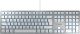 Cherry KC 6000 SLIM FOR MAC USB silber QWERTZ DE