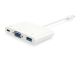 Equip Dock USB-C->VGA.USB3.0.60WPD 15cm ws
