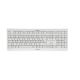 Cherry Keyboard KW 3000 Wireless [DE] pale grey