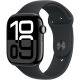 APPLE Watch Series 10 GPS + Cellular 46mm Jet Black Aluminium Case with Black Sport Band - M/L