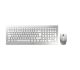 Cherry DW 8000 RF Wireless Silber Tastatur white QWERTZ DE