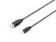 Equip Kabel USB-A 2.0 -> micro B St/St 1.00m schwarz Polybeutel