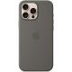 APPLE iPhone 16 Pro Max Silicone Case with MagSafe - Stone Gray