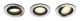 Philips Hue White Ambiance Milliskin Einbaustrahler 3 flg. Aluminium 3x350lm