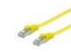 Equip Patchkabel Cat6A U/FTP 2xRJ45 1.00m gelb Flach LSZH Polybeutel
