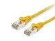 Equip Patchkabel Cat6A S/FTP 2xRJ45 1.00m gelb LSZH Polybeutel