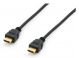 Equip HDMI PHS Ethernet 2.0 A-A St/St 3.0m 4K60Hz HDR sw Polybeutel