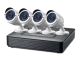 CCTV 8-Kanal Fix Out H.264 IR 4xCam inkl.