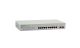 ALLIED Gigabit webSmart switch 8x 10/100/1000-T PoE+ 2x SFP Ports and single fixed PSU EU Power Code