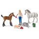 Schleich Farm World 42486 Arztbesuch bei Stute und Fohlen
