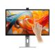 Alogic Clarity Pro Touch 27 UHD 4K Monitor with 65W + 8MP Webcam