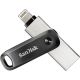 STICK 256GB USB 3.1 SanDisk iXpand Go Apple Lightning black/silver
