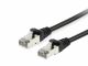 Equip Patchkabel Cat6 S/FTP 2xRJ45 30.00m schwarz LSZH Polybeutel