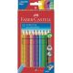 FABER-CASTELL Buntstift Jumbo Grip 12er-Kartonetui