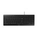 Cherry STREAM QWERTY (€ Zeichen) black QWERTY US