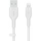 Belkin Flex Lightning/USB-A, Apple zert., 2m, weiß