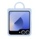 Samsung Silicone Case with Ring fr Galaxy Z Flip6. Blau