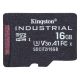 CARD 16GB KINGSTON microHC Industrial C10 A1 pSLC Card Single Pack w/o Adapter
