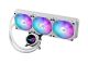 K Asus WAK ROG Strix LC III 360 ARGB White Edition